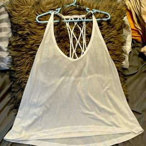 Lululemon white tank